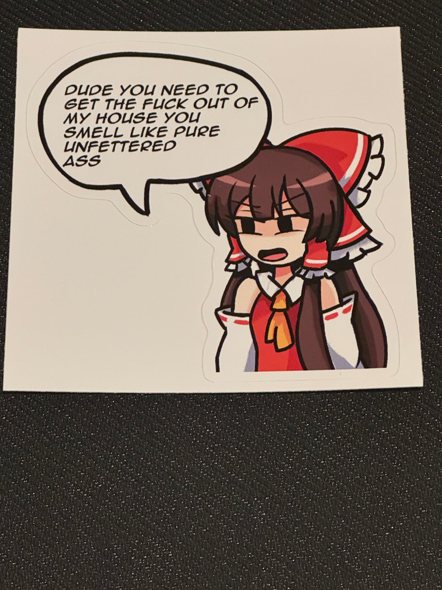 Reimu GTFO Sticker