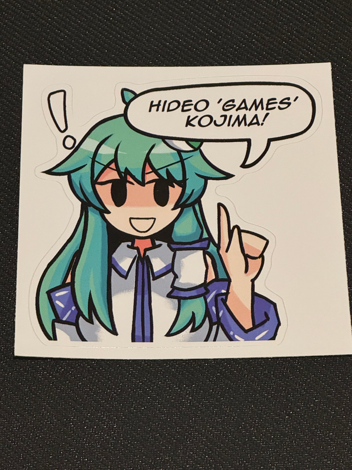 Sanae 'Games' Kochiya Kojima Sticker