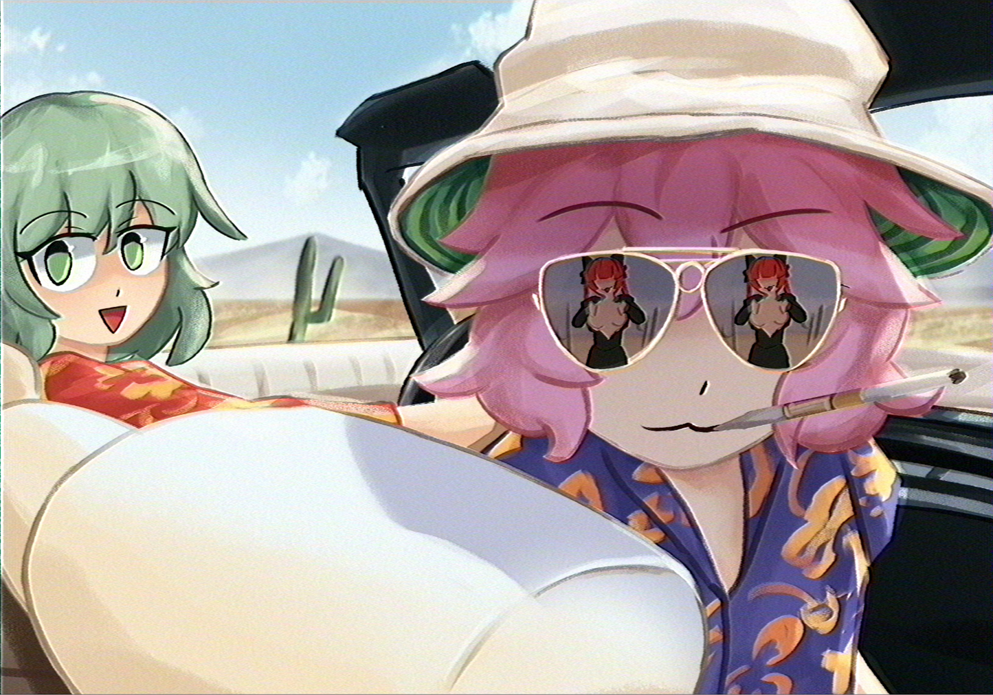 Fear and Loathing in Gensokyo Art Print