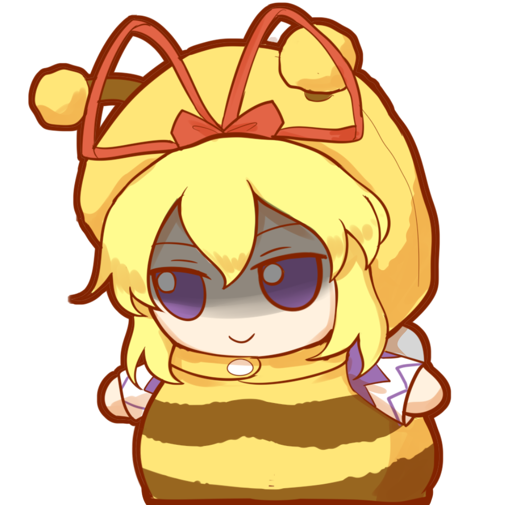 Yukari Bee Fumo Sticker