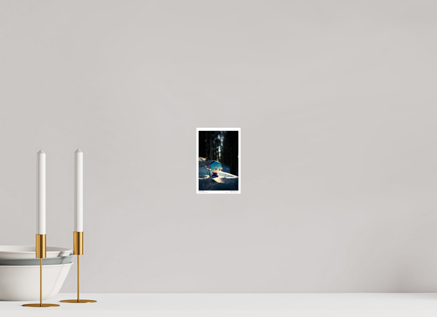 4 x 6″, Photo Print Under Acrylic Glass Snowlight