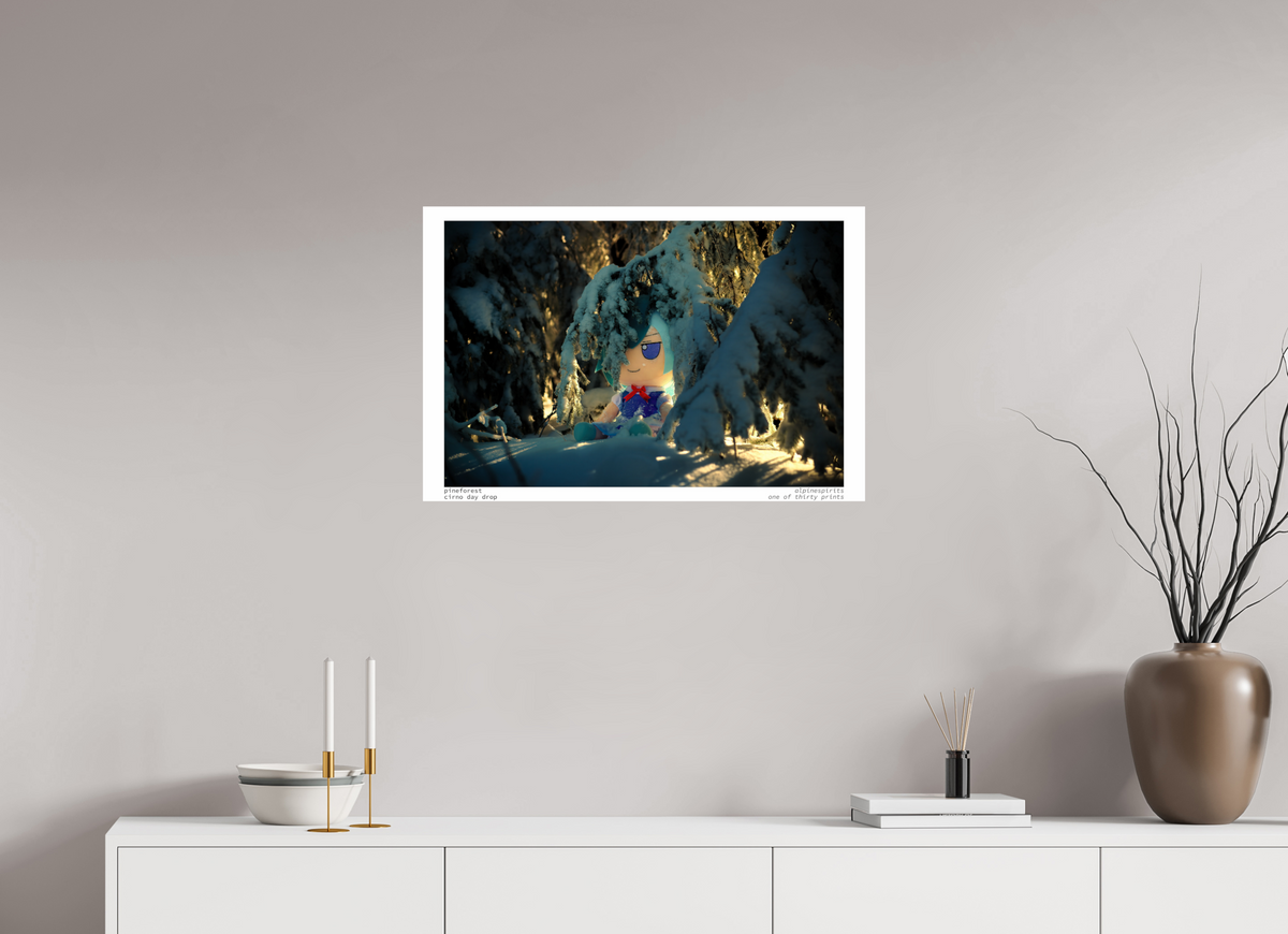 30 x 20″, Photo Print On Fuji Crystal DP II Pine Forest