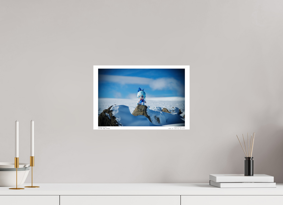 15 x 10″, Photo Print Under Acrylic Glass Antarctica