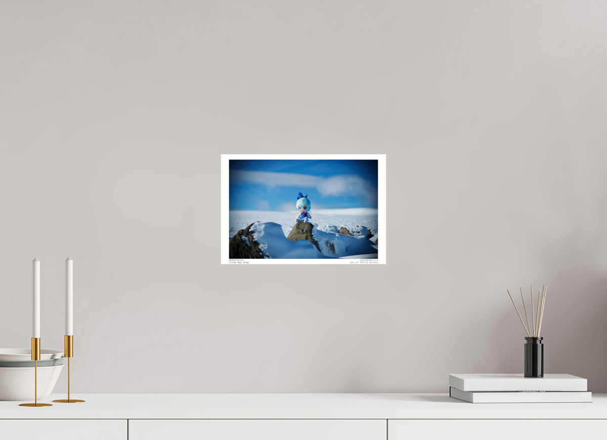 12 x 8″, Photo Print Under Acrylic Glass Antarctica