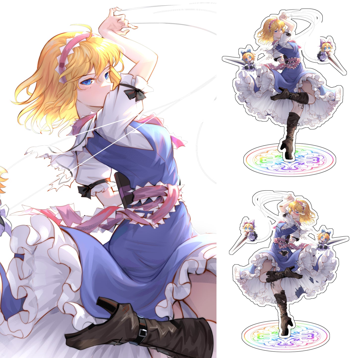 Alice Margatroid Double Sided Stand