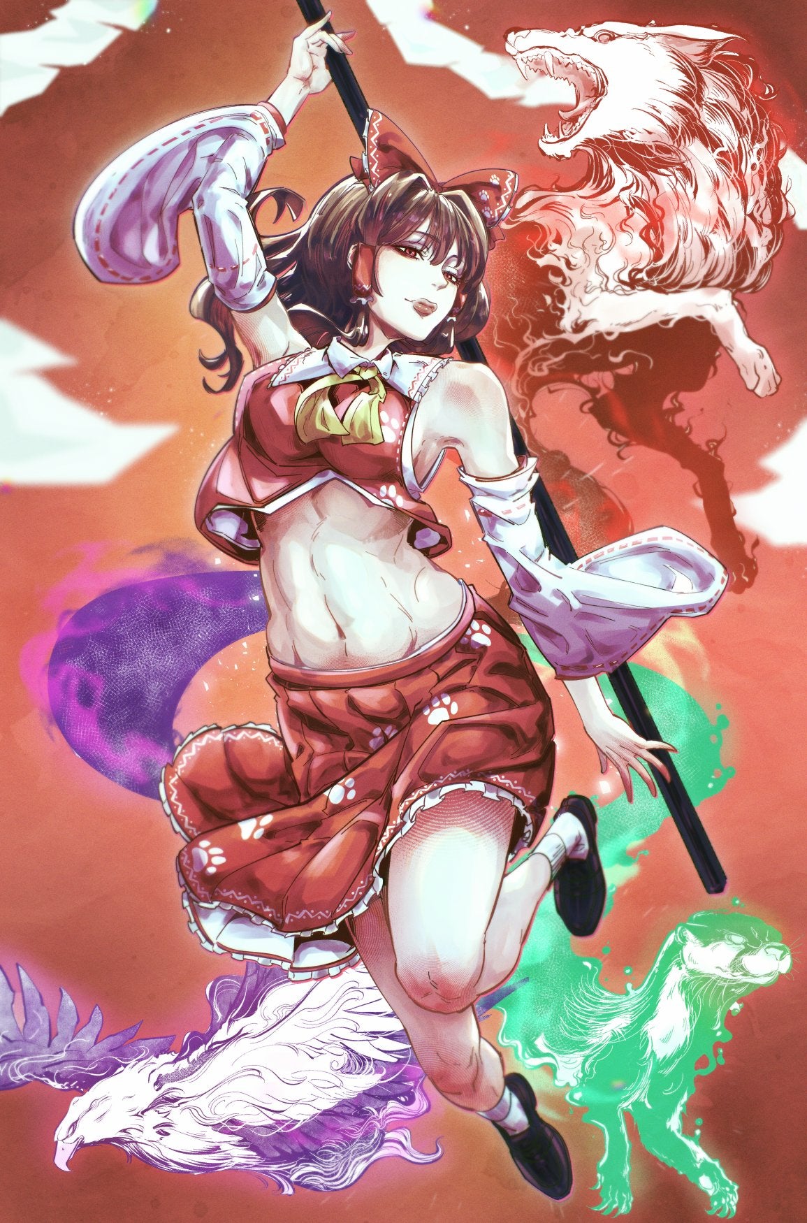 C1 - Choose an Animal Spirit III Reimu Print