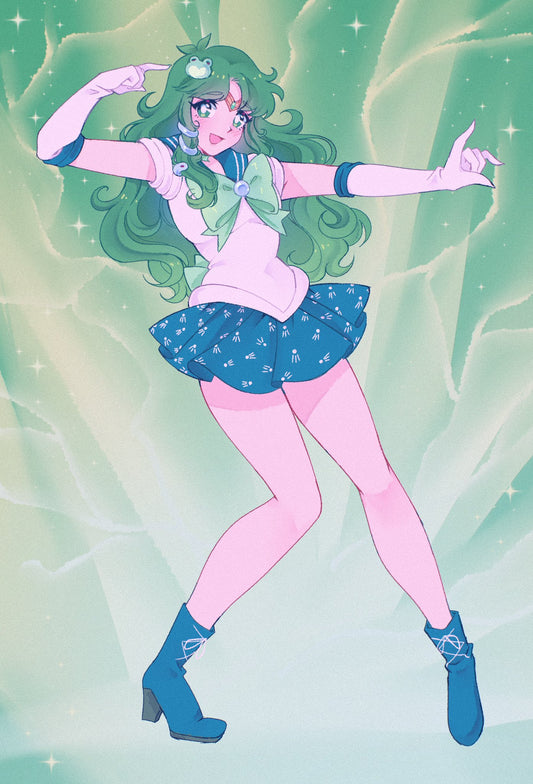 Sailor Sanae Art Print