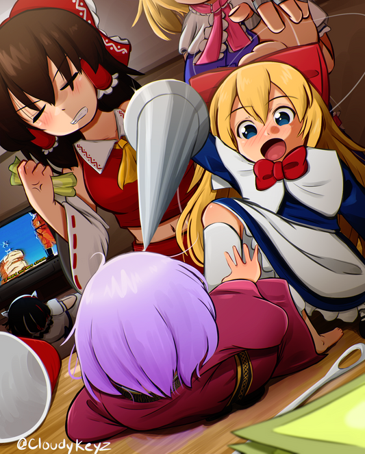Shinmy vs Shanghai Doll Art Print