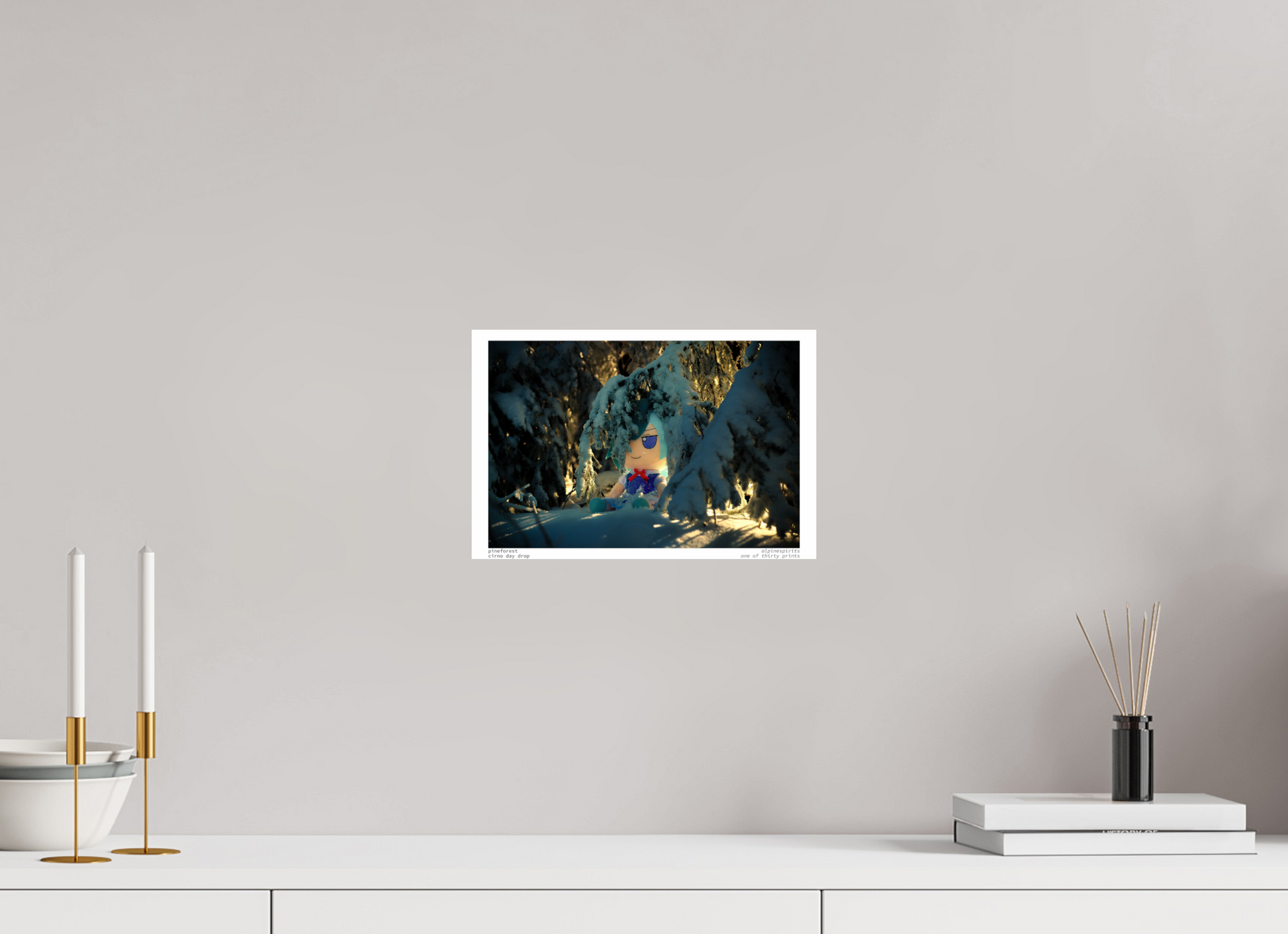 12 x 8″, Photo Print On Fuji Crystal DP II Pine Forest