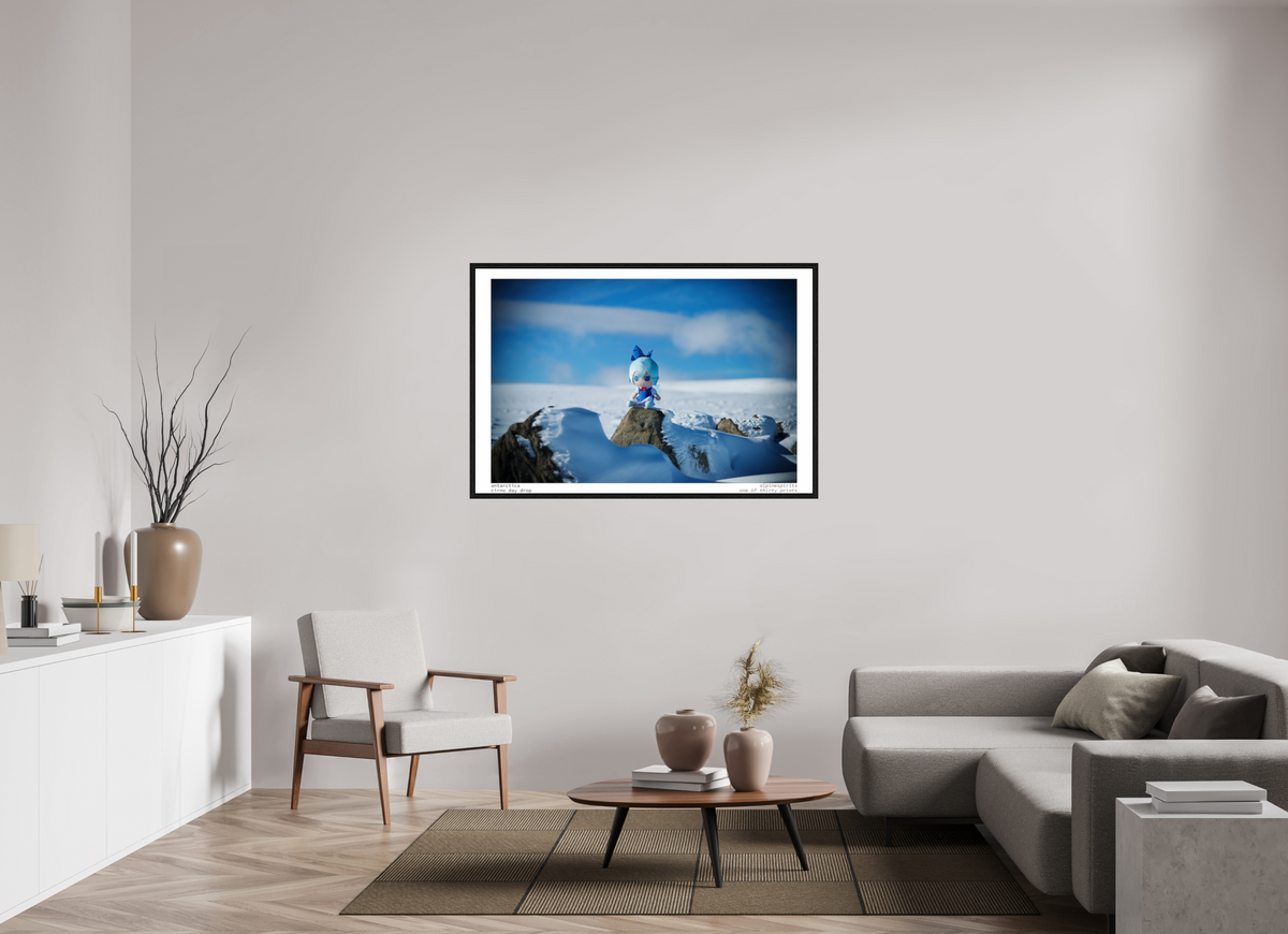 54 x 36″, Floater Frame Antarctica