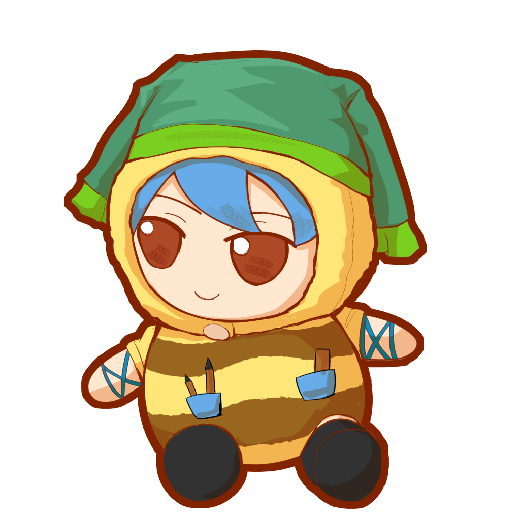Keiki Bee Fumo Sticker